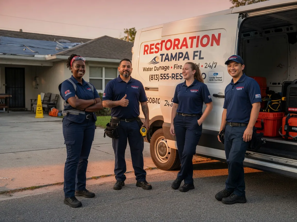 Water Damage Restoration company in Round Top, TX
